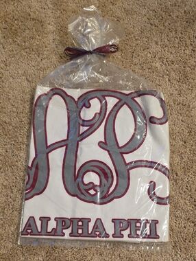 Alpha Phi Pillow Case
